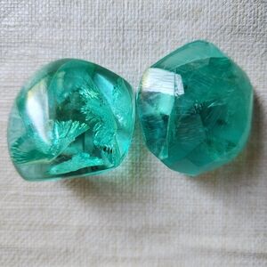 🚫SOLD🚫Vintage MONIES"Haliey" Signed Chunky  Turquoise color clip-on Earrings